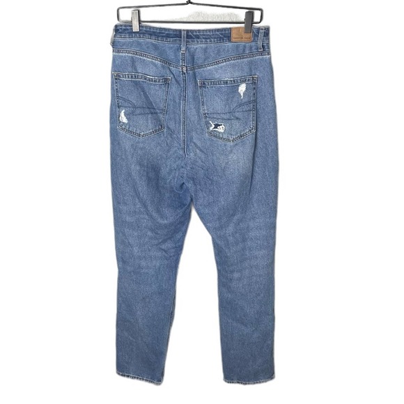 American Eagle Women’s Distressed Mom Jeans Size 10 - Picture 7 of 7
